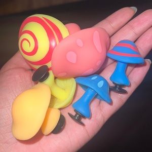 Crocs Diplo Light Up Mushroom Jibbitz only